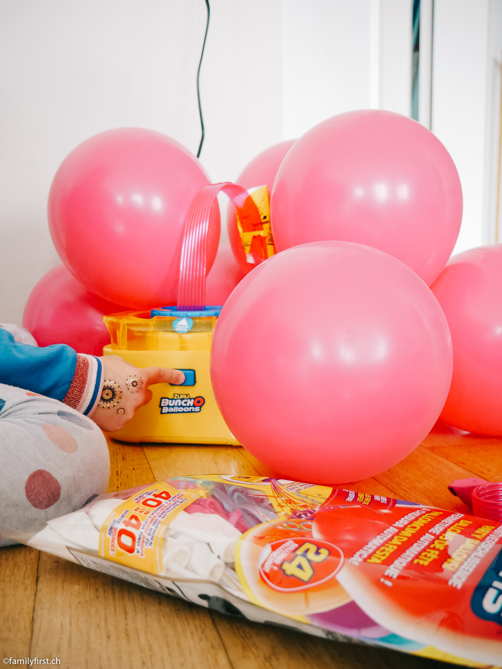 Kindergeburtstagsparty Luftballon Thema