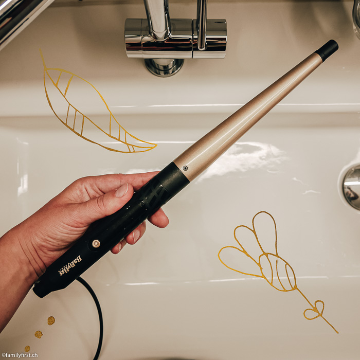 Meine Lieblingsprodukte für Mamas - BaByliss Gold Ceramic Conical Curling Iron